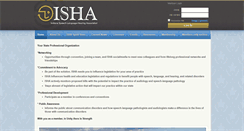Desktop Screenshot of islha.org