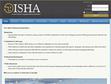 Tablet Screenshot of islha.org
